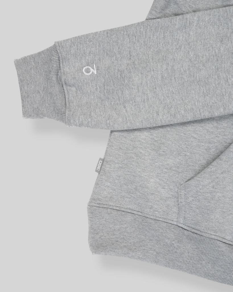 Classic Logo Hoodie (Heather Grey)