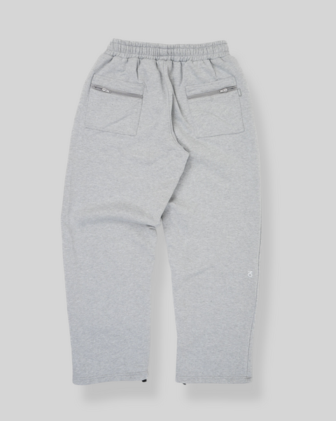 トップス 9090 OG LogoTee sweatpants Heather white Lani Wide Leg Sweatpants | Heather White – Lane Change Shop