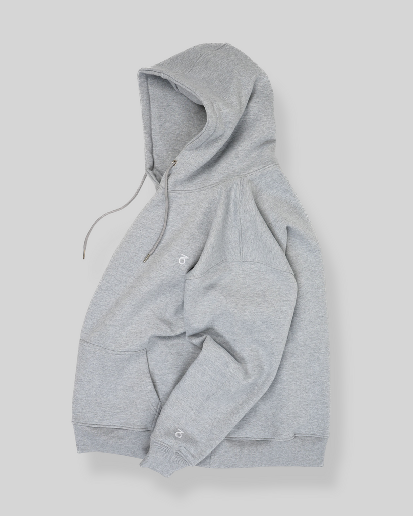 Classic Logo Hoodie (Heather Grey)