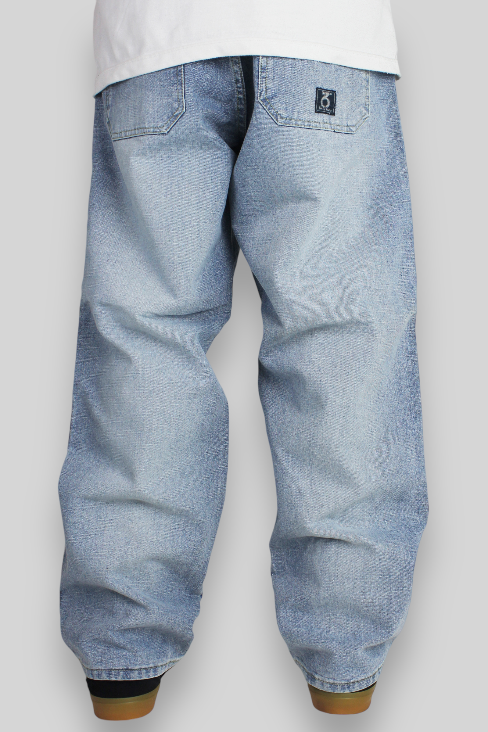 274 Crosshatch Loose Fit Denim Jeans (Bleachwash) – 360 clothing