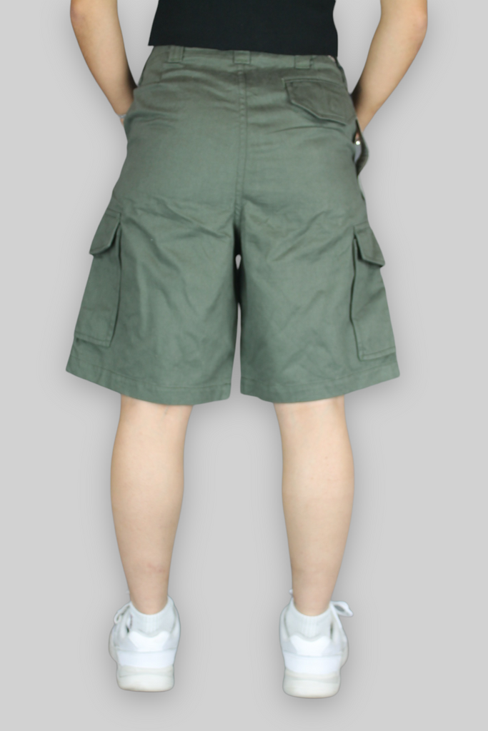 M540 Loose Fit Chino Cargo Shorts (Olive)