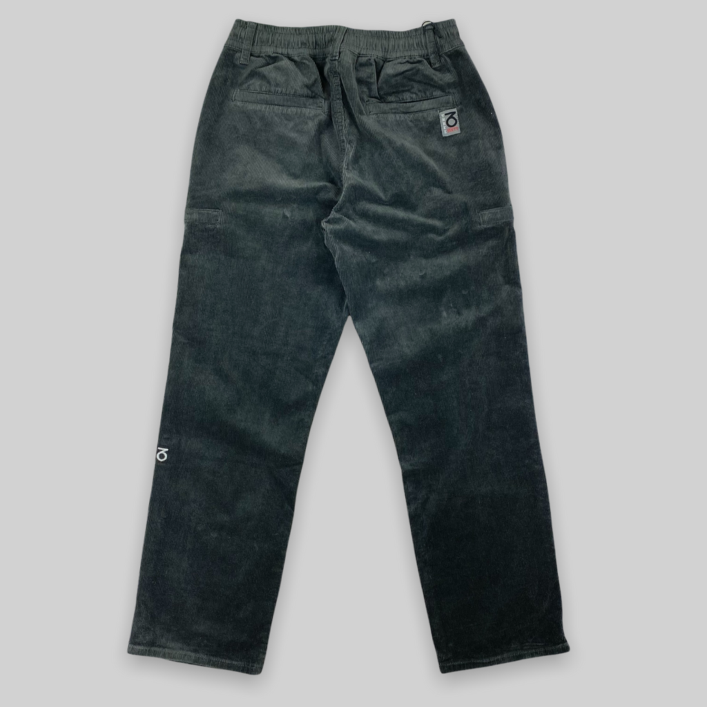 Loose Fit Cord Skate Pants (Charcoal)