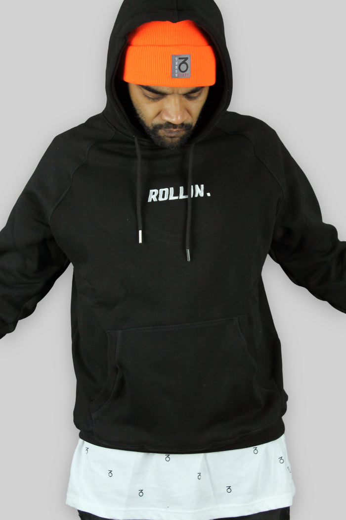 ROLLIN® P/O Hoodie (Black)