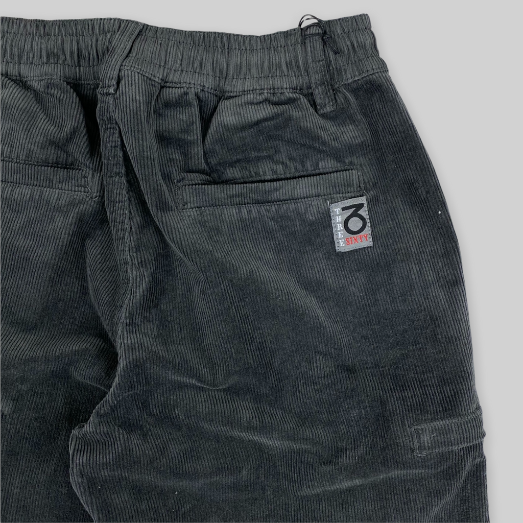 Locker sitzende Cord-Skatehose (Anthrazit)
