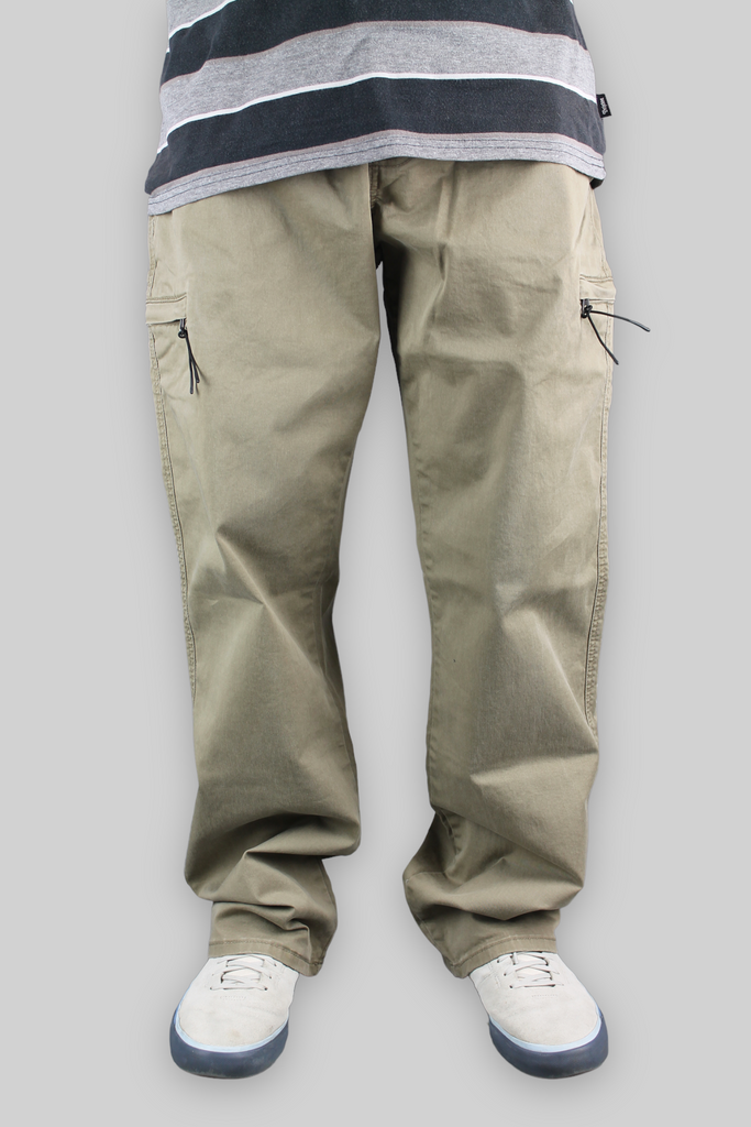 Twill-Skatehose mit lockerer Passform (Staubbeige)