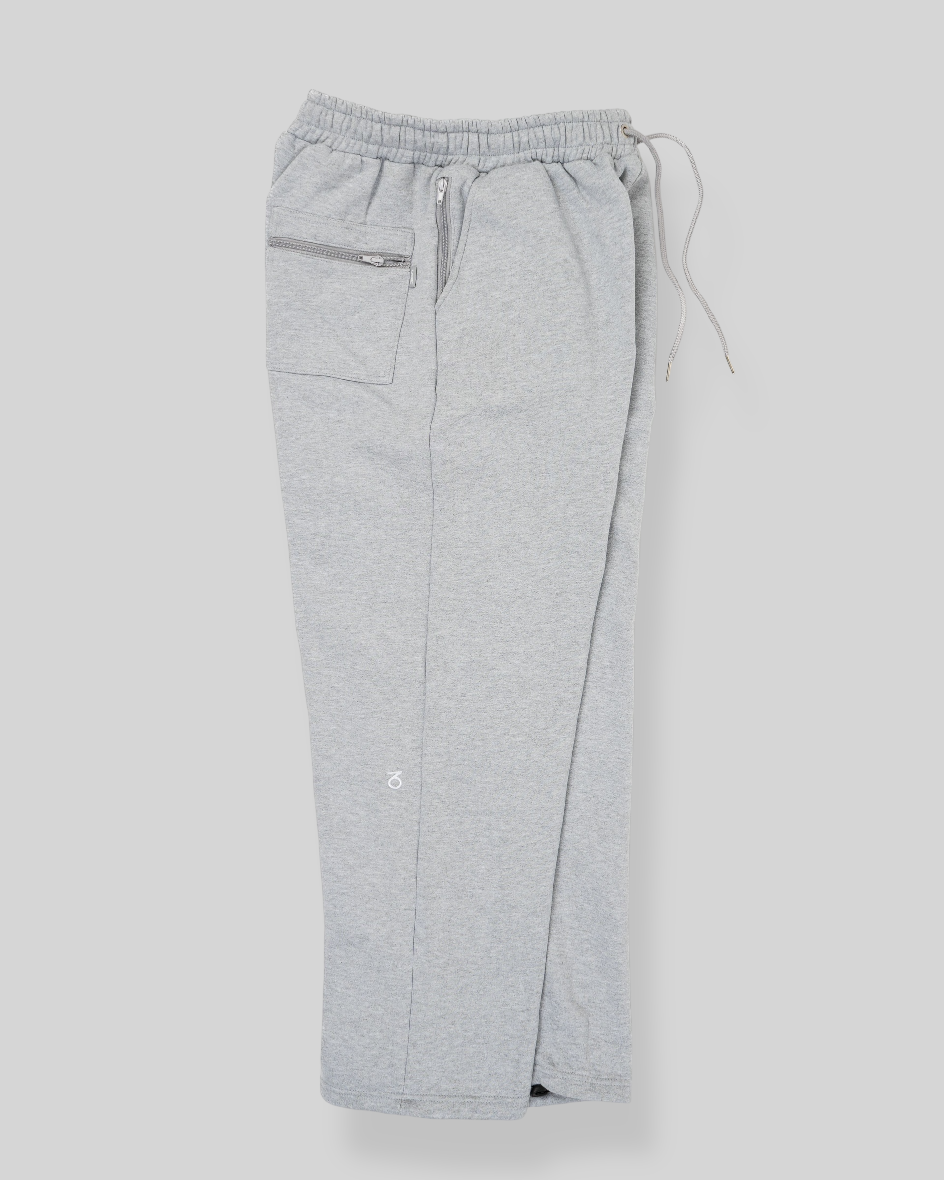 OG Baggy Fit Classic Logo Sweatpants (Heather Grey)