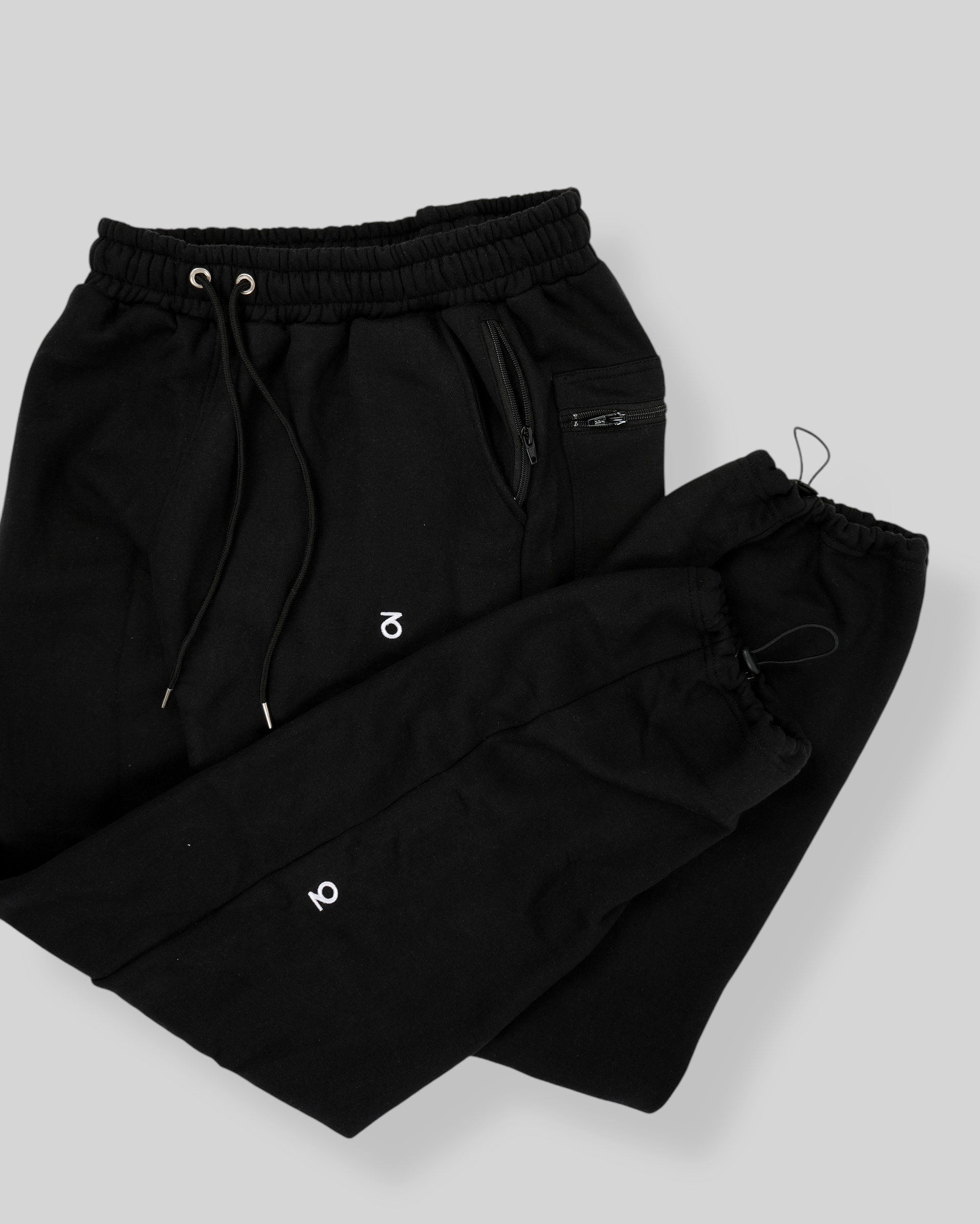 OG Baggy Fit Classic Logo Sweatpants (Black)