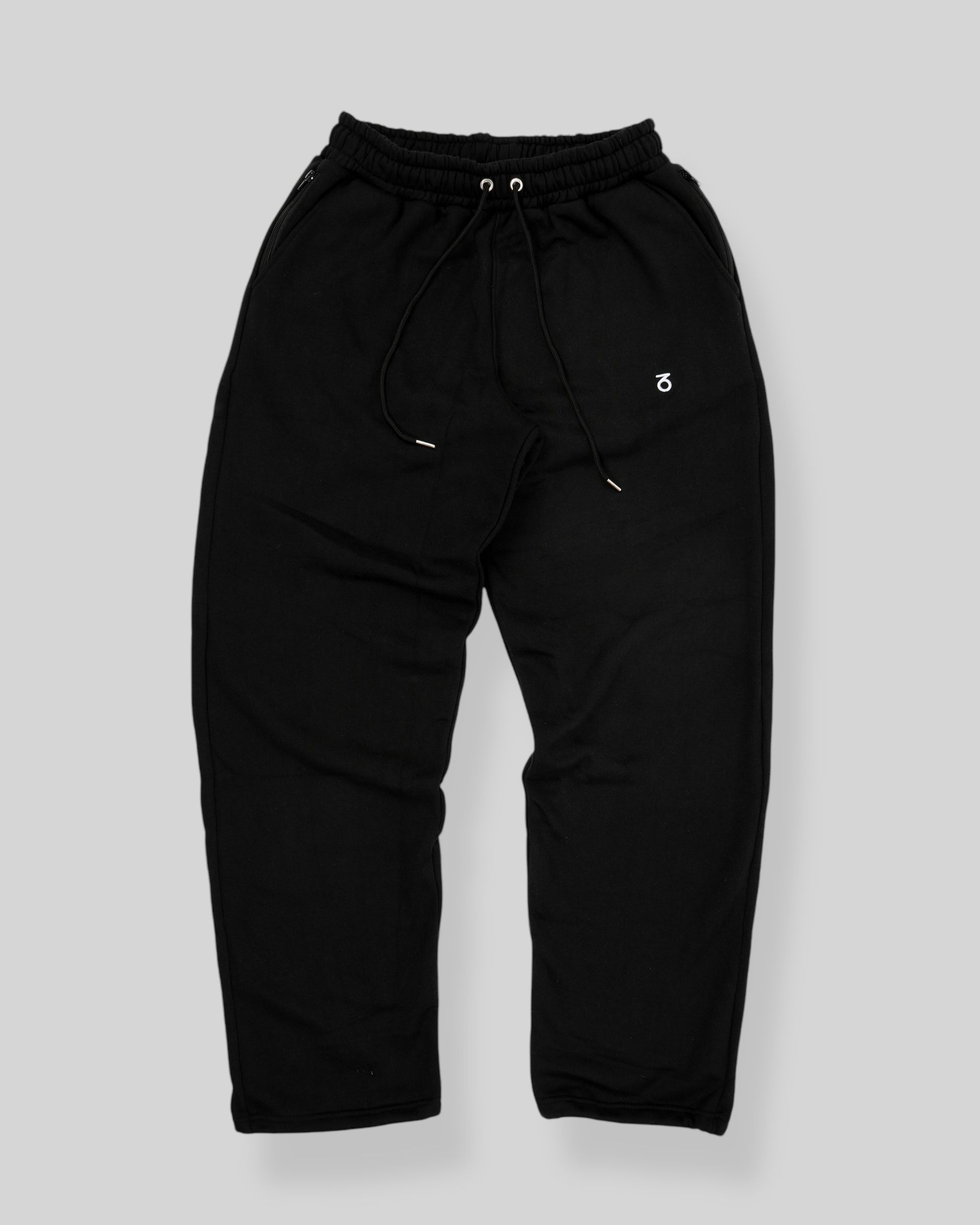 OG Baggy Fit Classic Logo Sweatpants (Black)