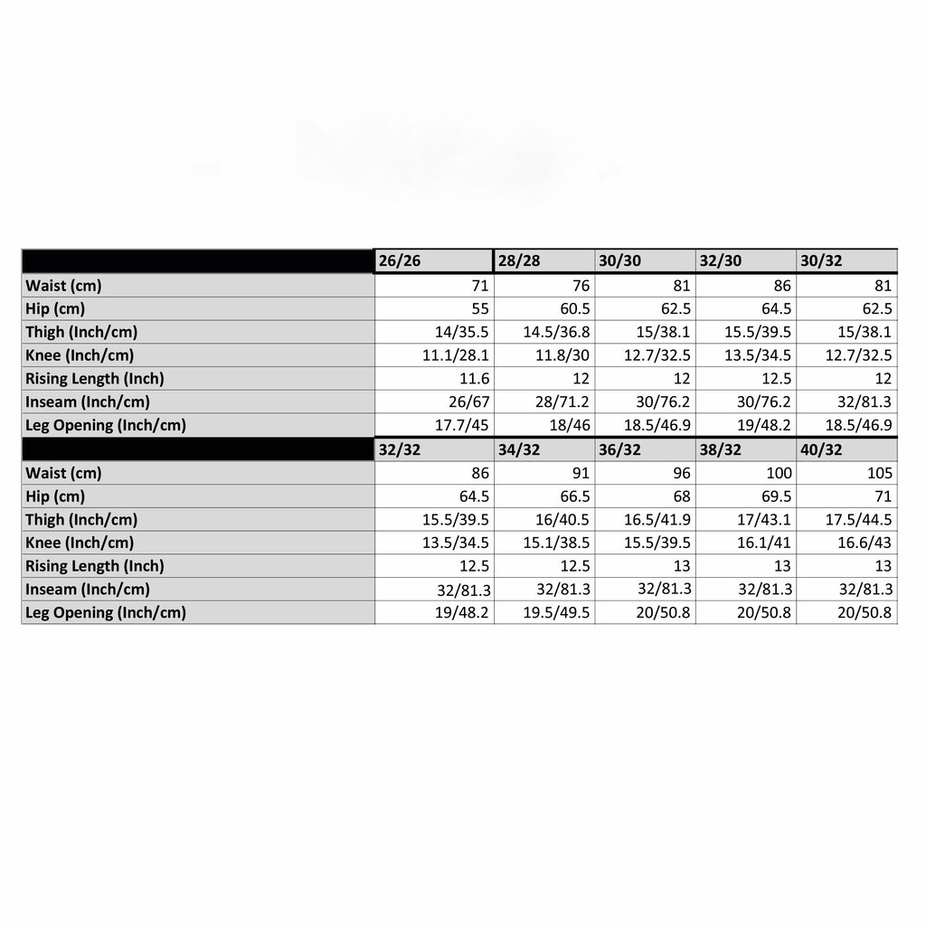 OG Baggy Fit 5-Pocket-Jeans (Schwarz/Weiß)