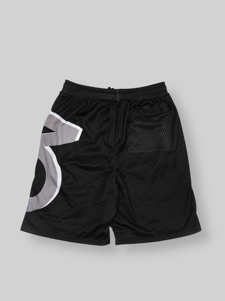 Tag Mesh-Basketballshorts (Schwarz)