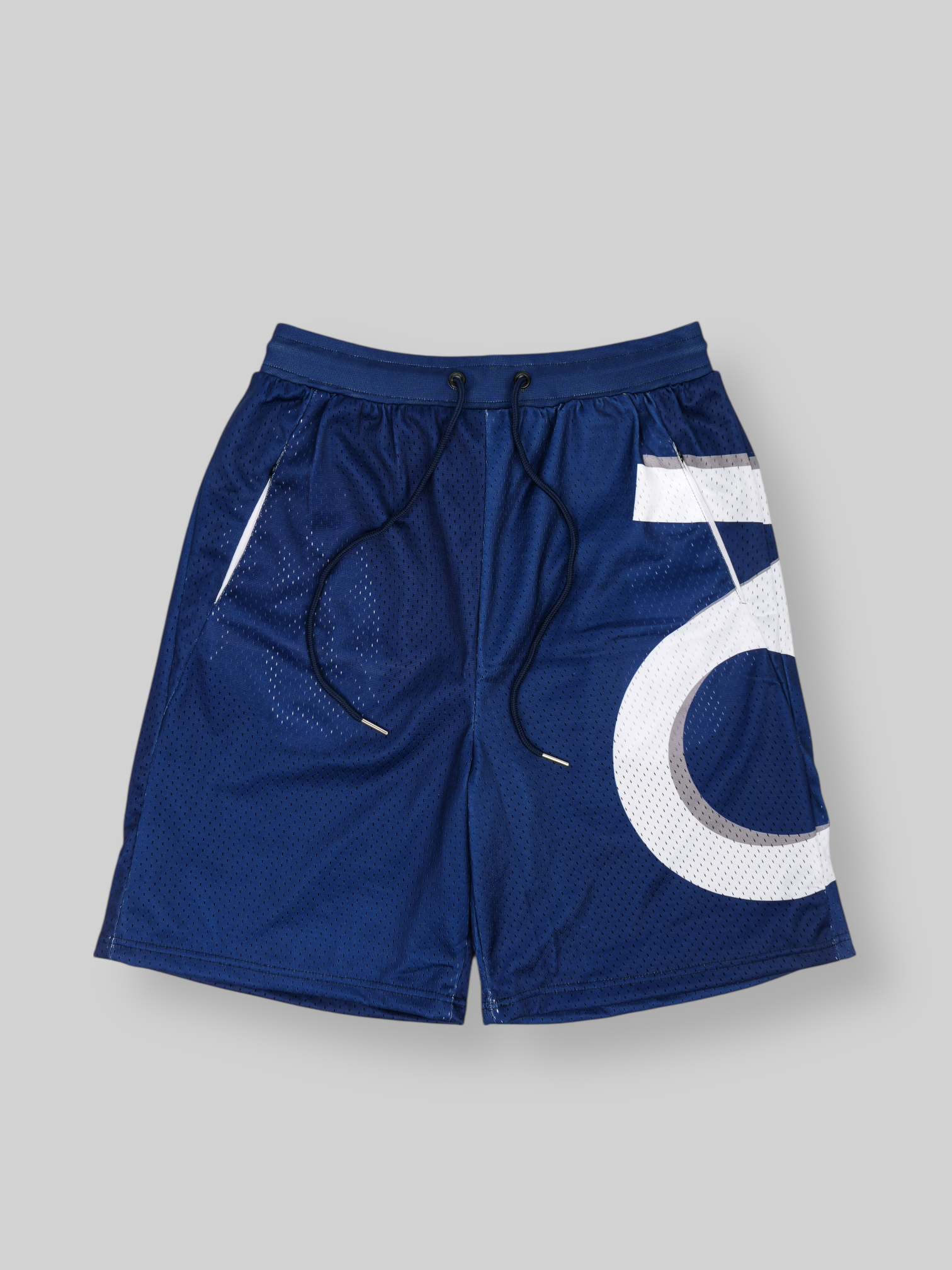 Tag Mesh-Basketballshorts (Schwarz)