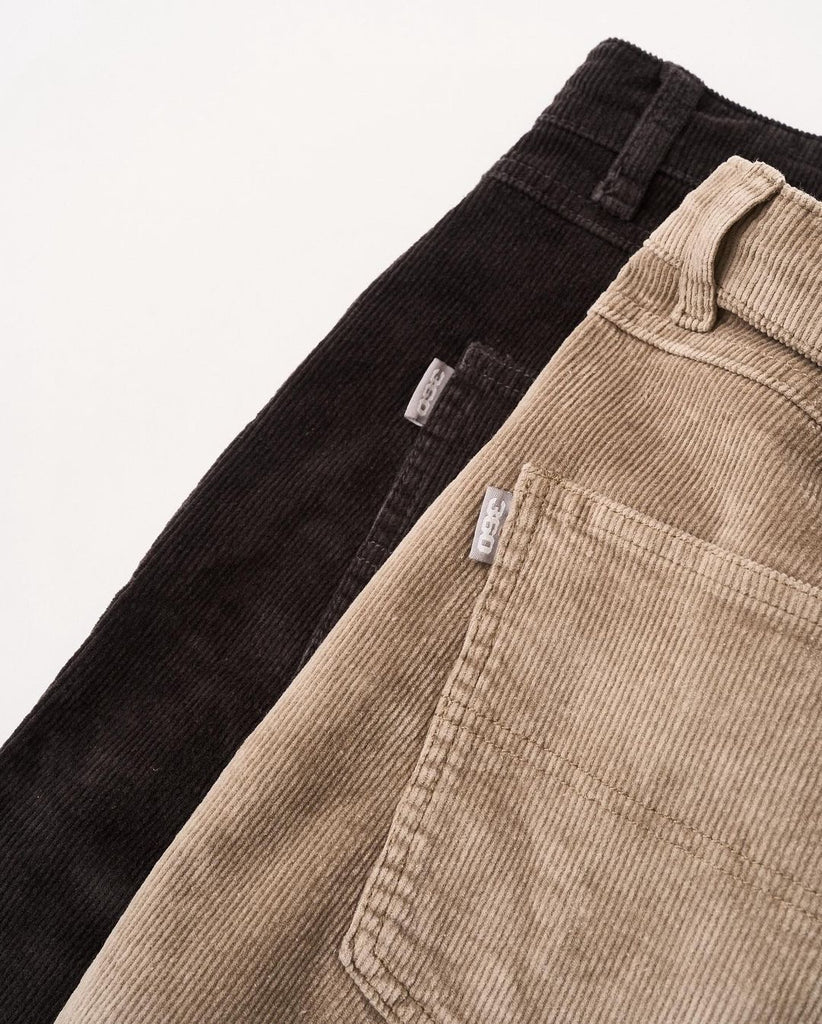 OG Baggy Fit 5-Pocket-Jeans (Schwarz/Weiß)