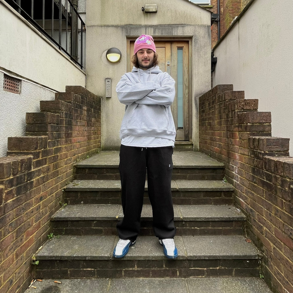 Classic Logo Hoodie (Heather Grey)