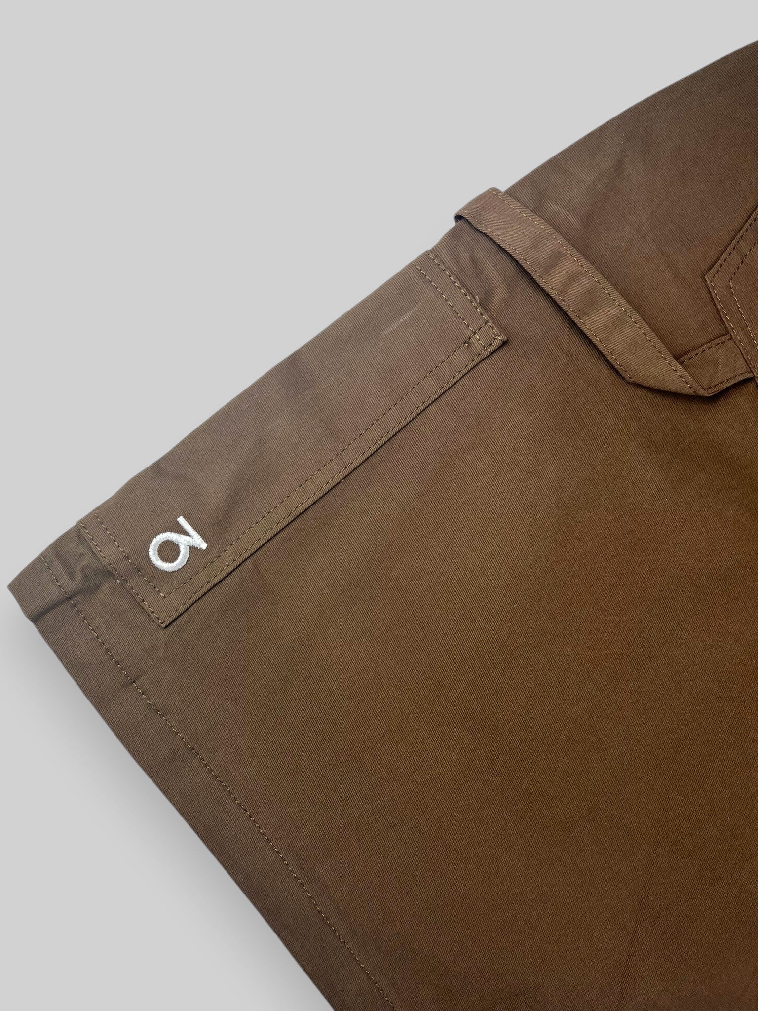 Carpenter-Jeansshorts mit lockerer Passform (Schwarz/Weiß)