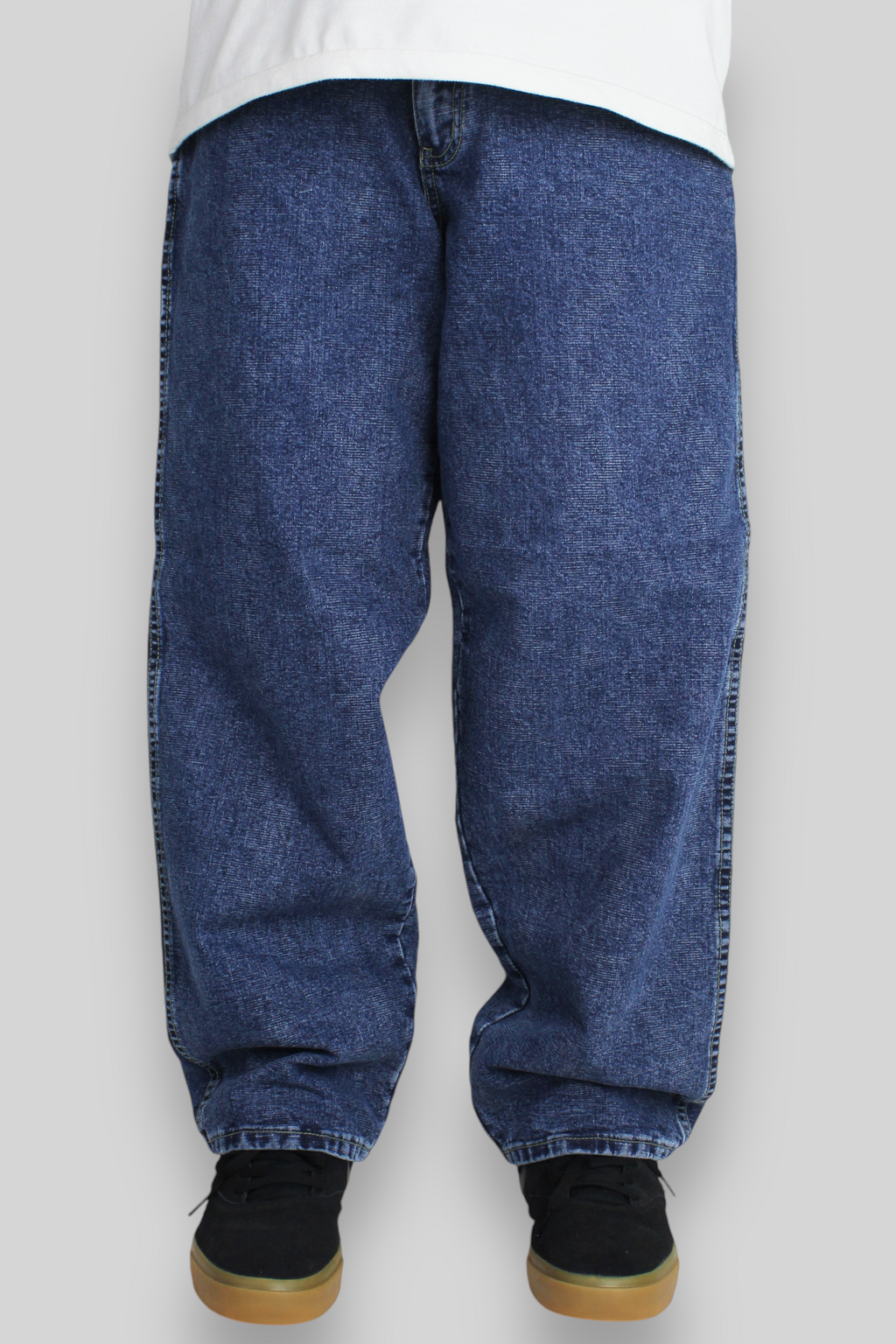 Youths 274 Crosshatch Loose Fit Denim Jeans (Stonewash)