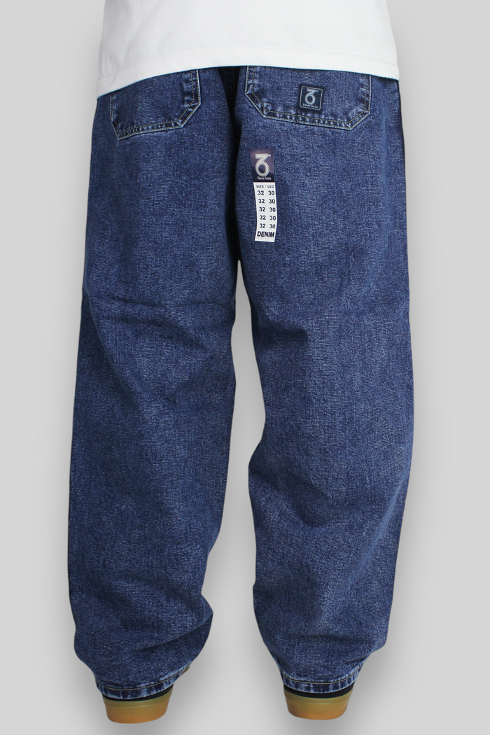 Jeans 274 Crosshatch vestibilità ampia in denim per bambini (stonewash)