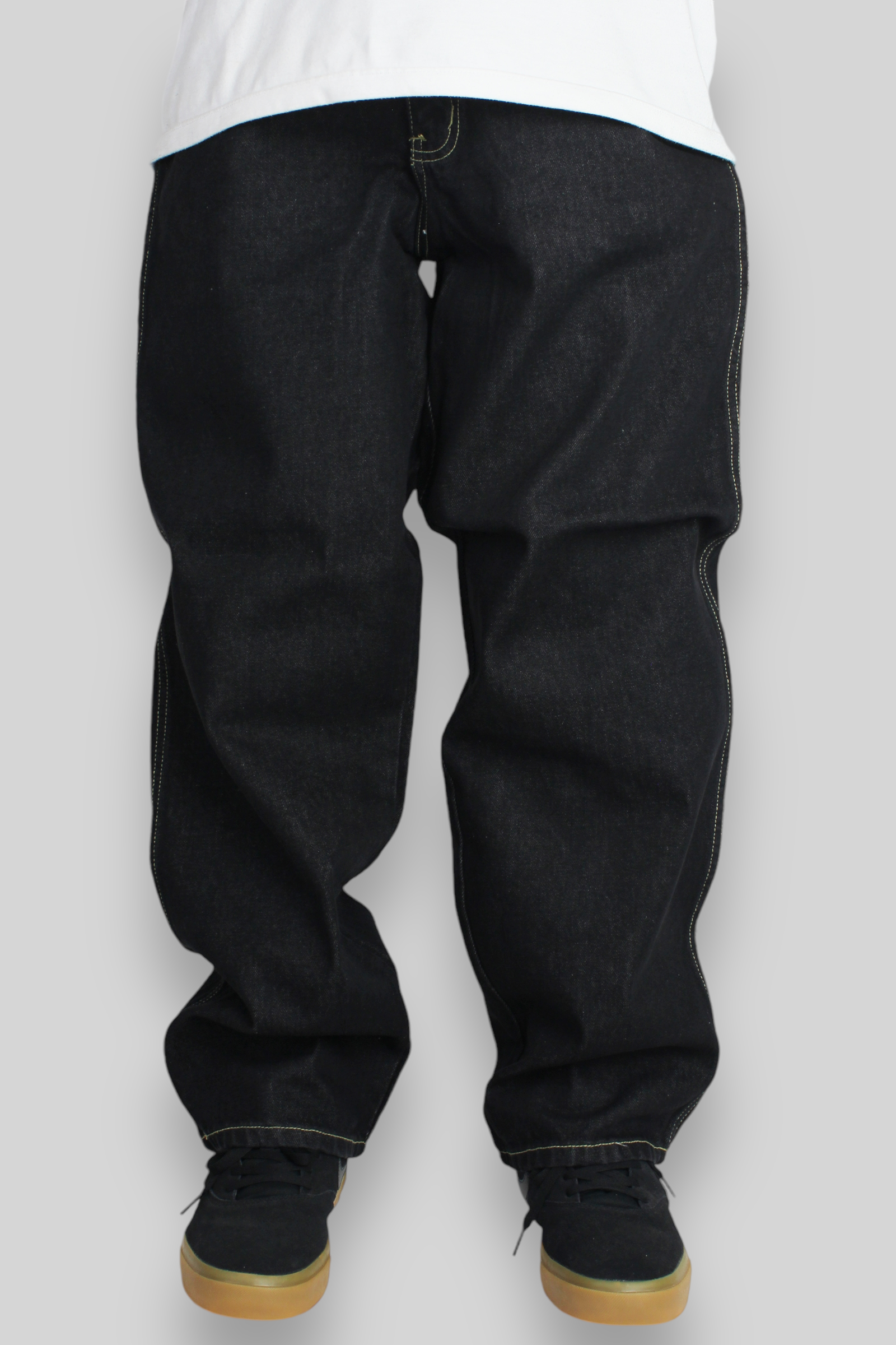 194 Loose Fit Denim Jeans (Black)