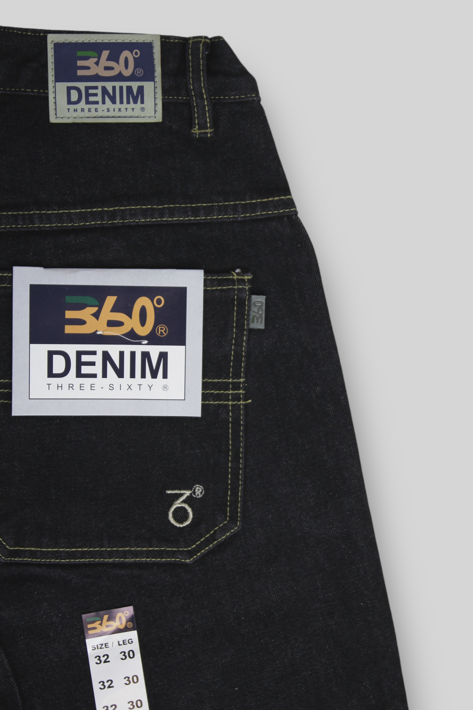 194 Loose Fit Denim Jeans (Black)