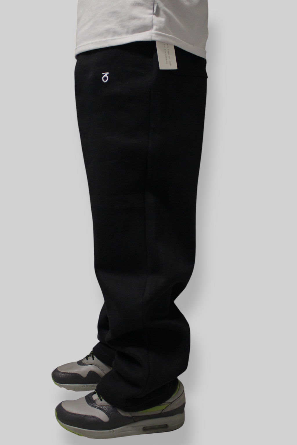 OG Baggy Fit Classic Logo Sweatpants (Black)