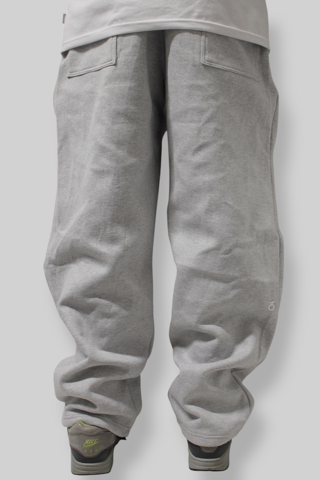 T-shirt con logo Core (bianco/grigio medio)