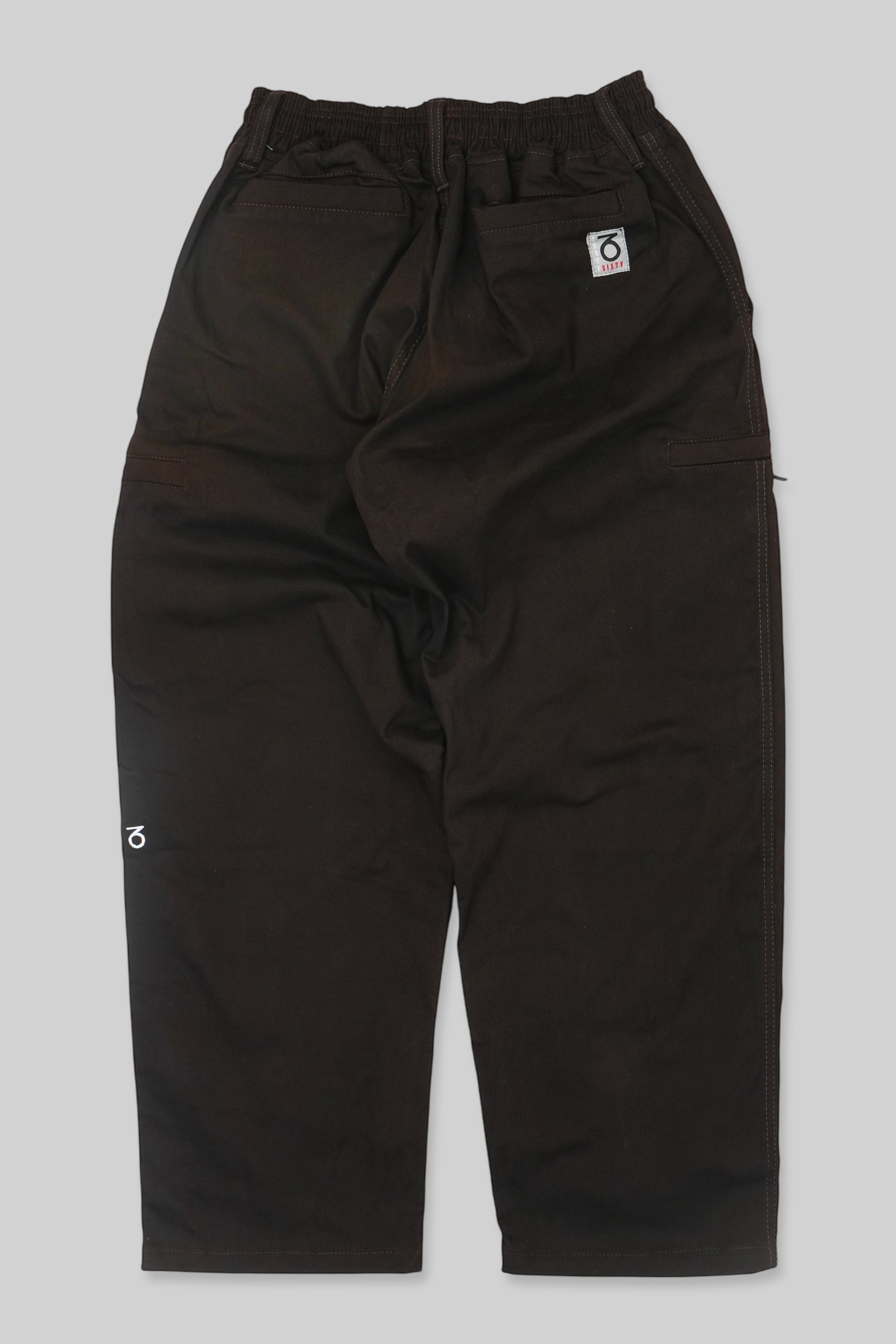 OG Baggy Fit Twill Skate Pant (Dark Chocolate Brown)