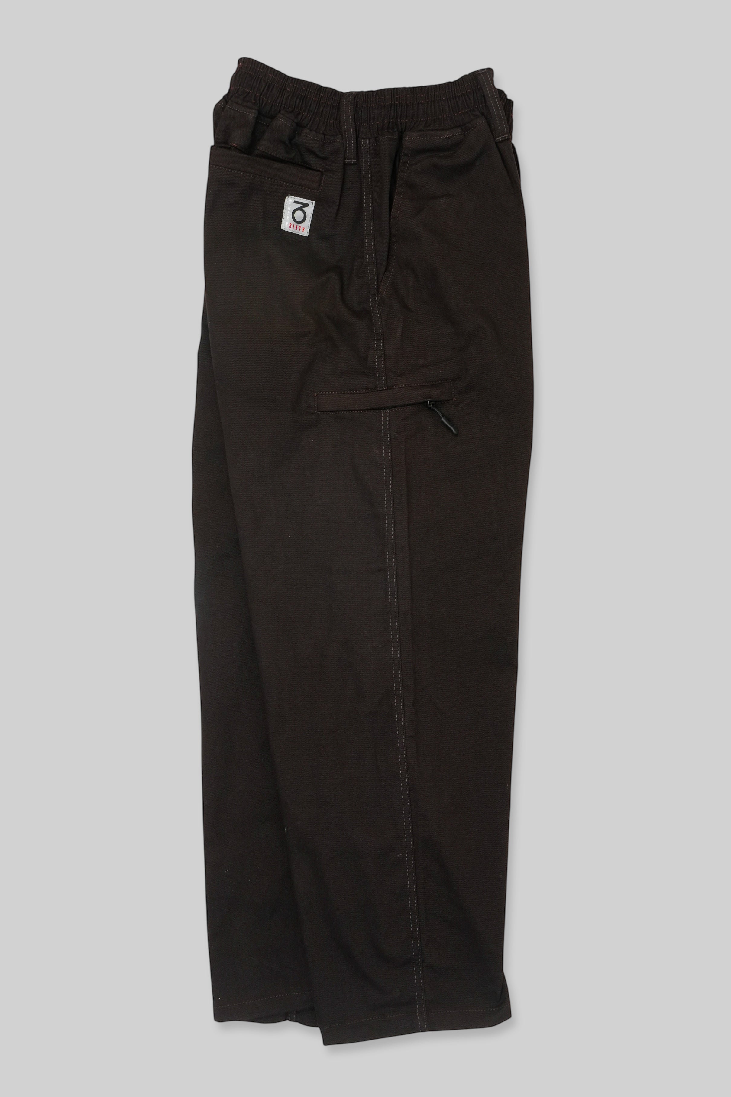 OG Baggy Fit Twill Skate Pant (Dark Chocolate Brown)