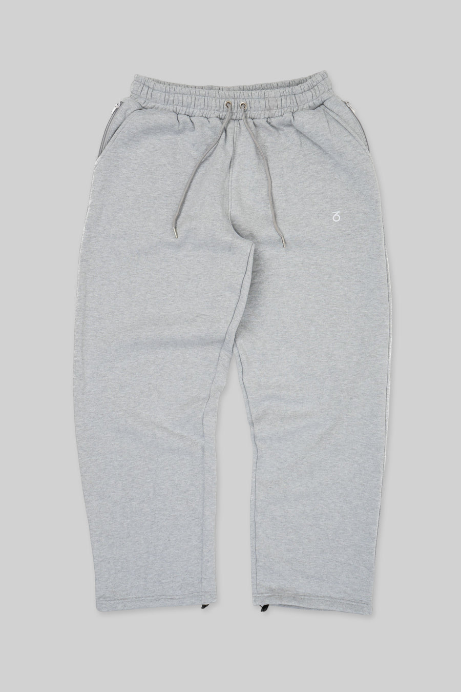 OG Baggy Fit Classic Logo Sweatpants (Heather Grey)