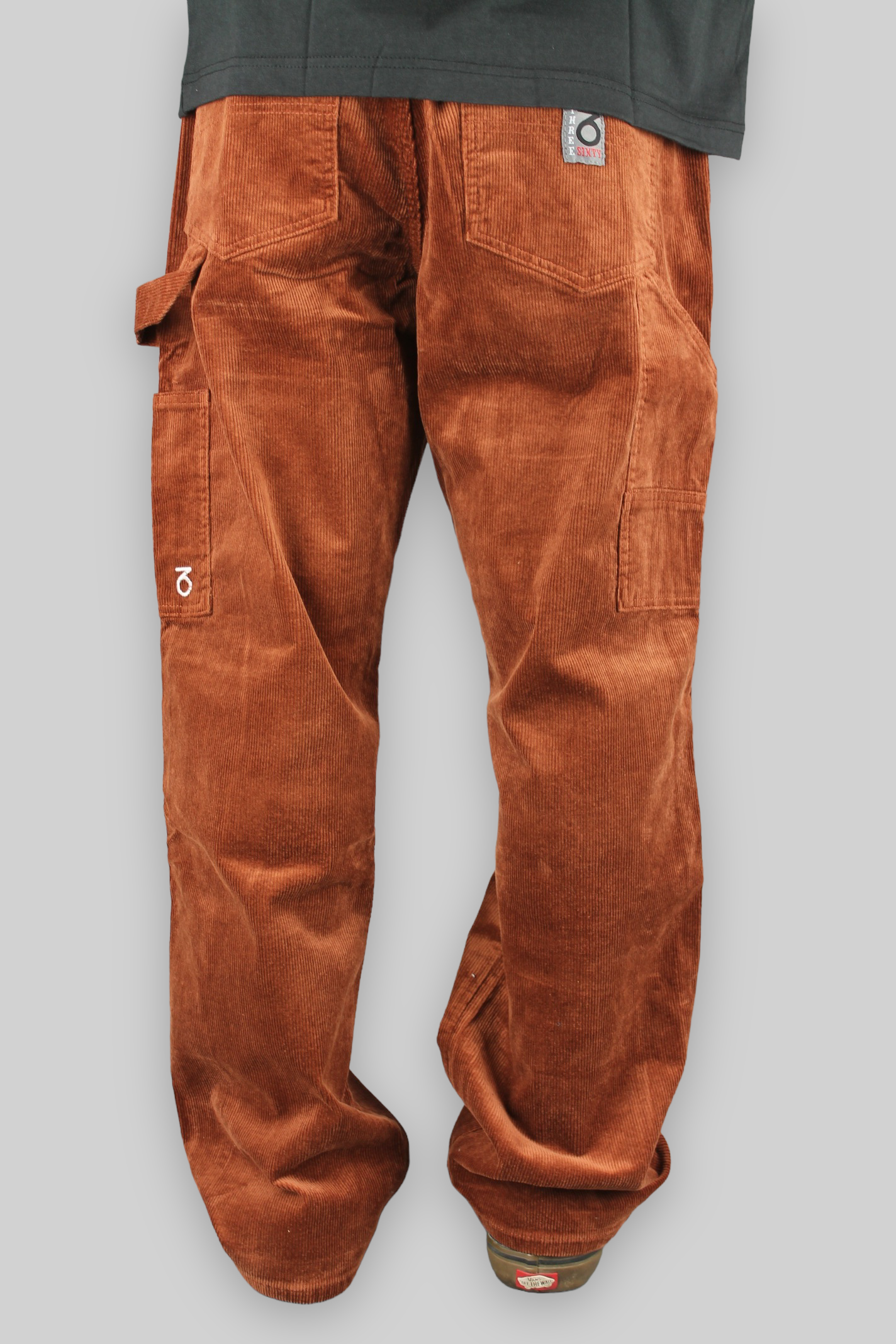 002 Loose Fit Carpenter Cord Trousers (Tan Brown)