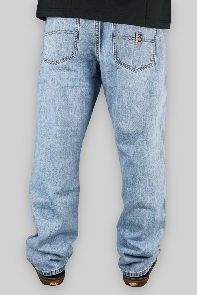 003 Loose Fit 5 Pocket Denim Jeans (Lightwash)