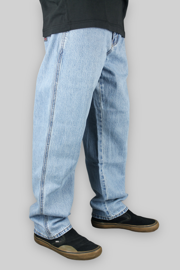 003 Loose Fit 5 Pocket Denim Jeans (Lightwash)