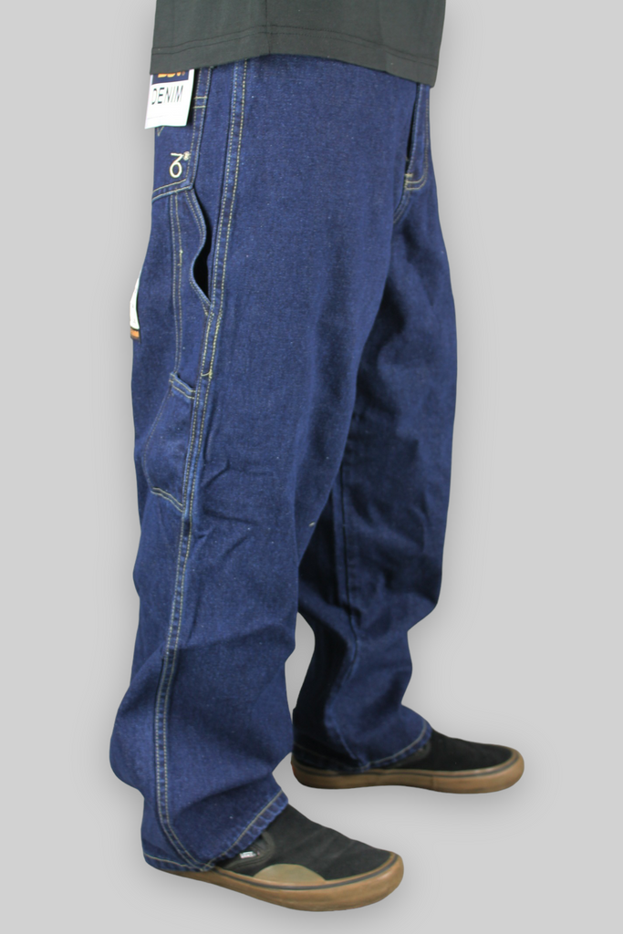 379 Carpenter Loose Fit Denim Jeans (Dark Blue Indigo)