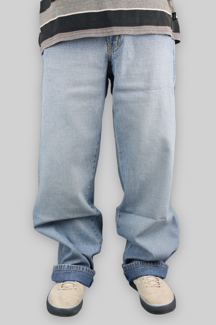 274 Crosshatch Loose Fit Denim Jeans (Bleachwash)