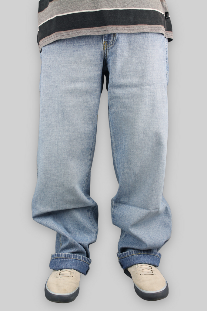 Kinder 274 Crosshatch Loose Fit Denim Jeans (Bleachwash)