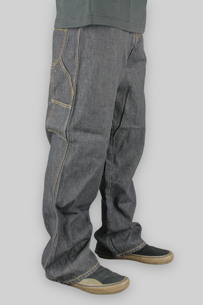 ETN Loose Fit Denim Jeans (Black)