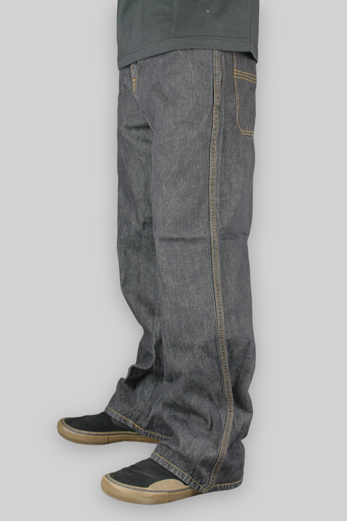 ETN Loose Fit Denim Jeans (Black)