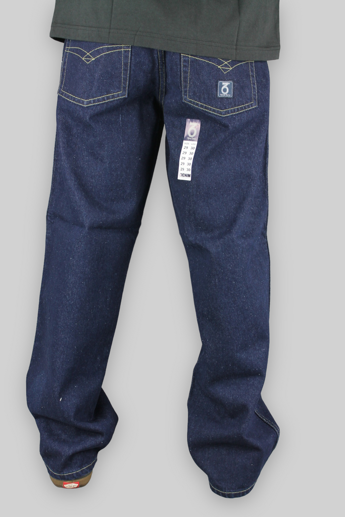 377 Loose Fit 5-Pocket-Jeans (Dunkelblau Indigo)