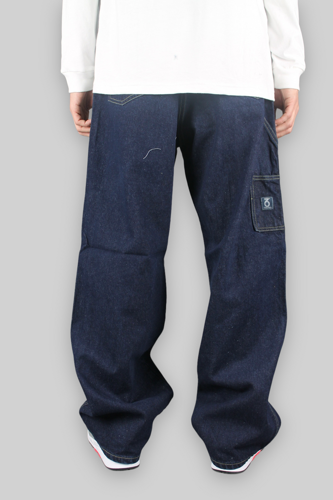 Kids 379 Carpenter Loose Fit Denim Jeans (Dark Blue Indigo)