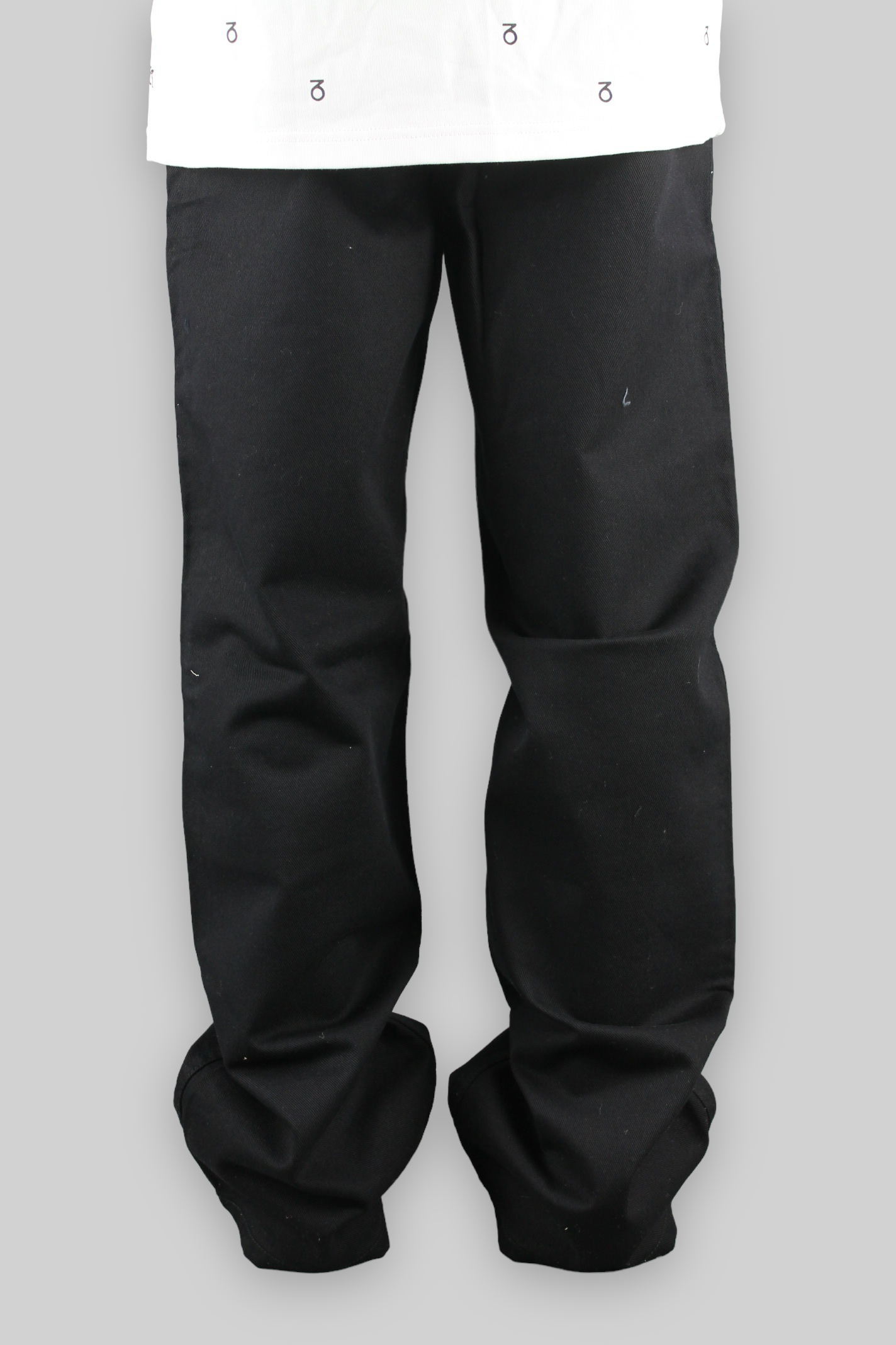 BD001 Loose Fit Chino Jean Pants (Black)