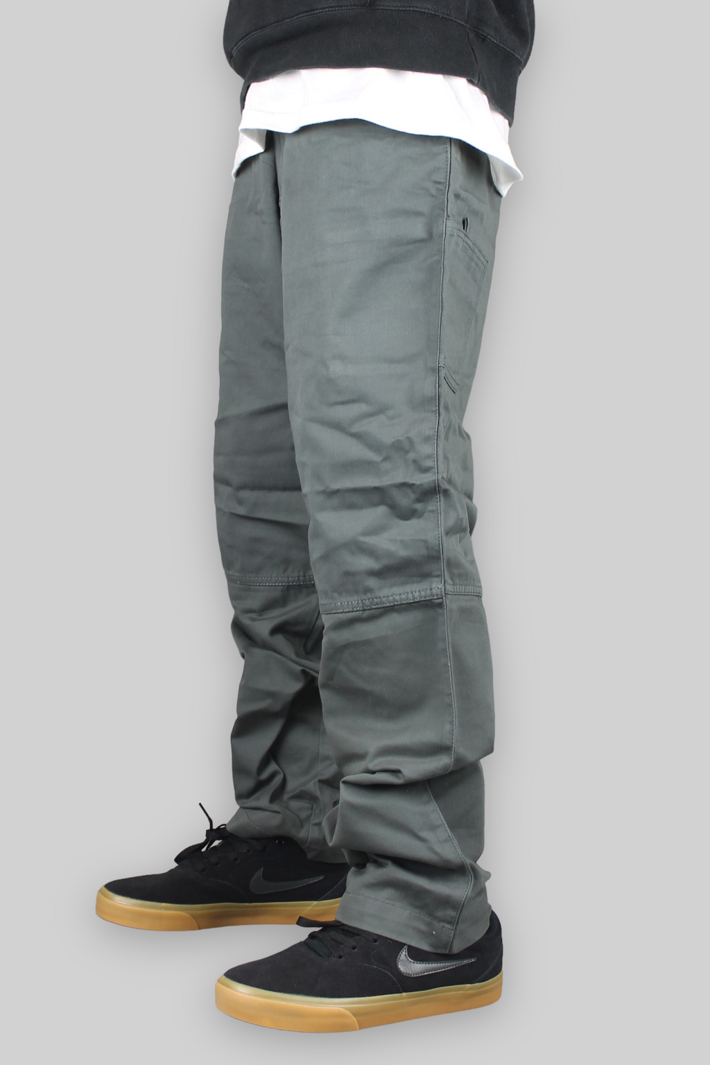 Chino Utility Work Pants (Charcoal)