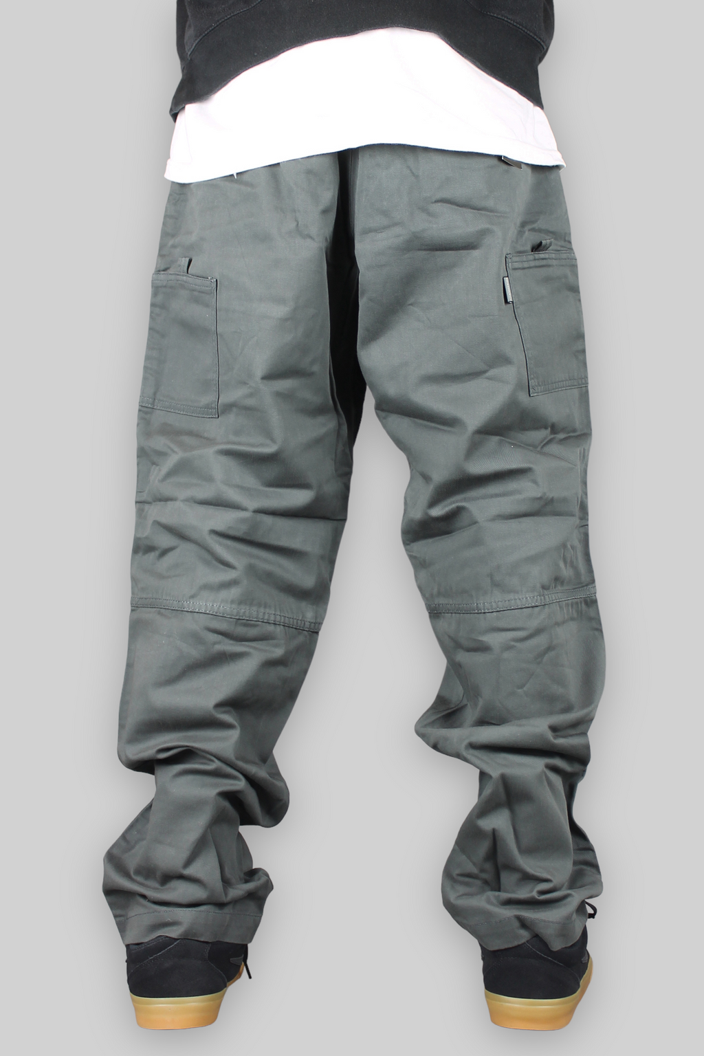 Chino Utility Work Pants (Charcoal)