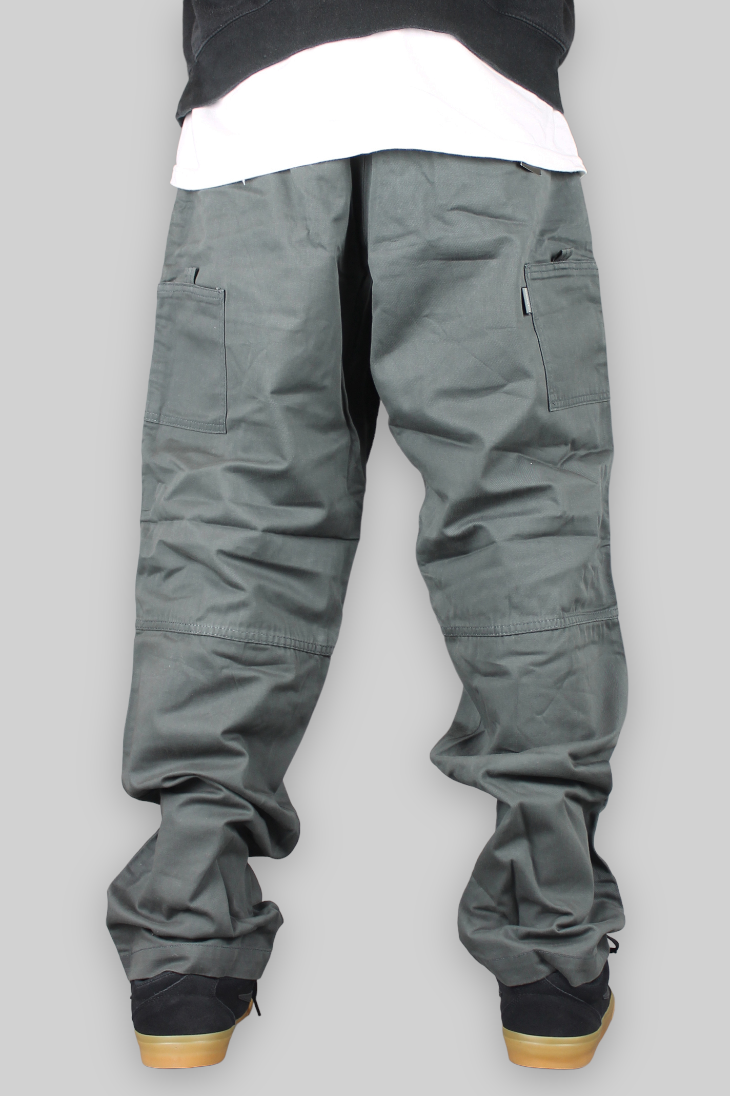 Chino Utility Work Pants (Charcoal)