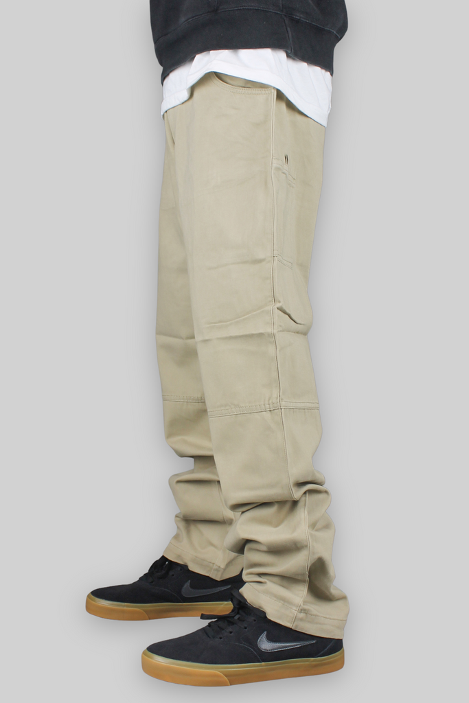 Pantaloni da lavoro chino utili (beige sabbia)