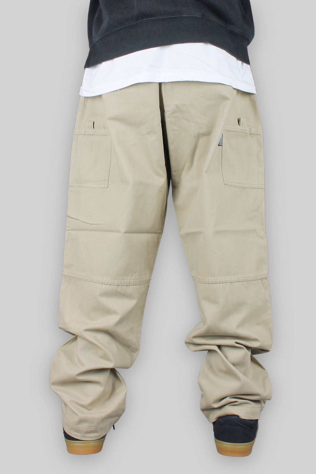 Pantaloni da lavoro chino utili (beige sabbia)