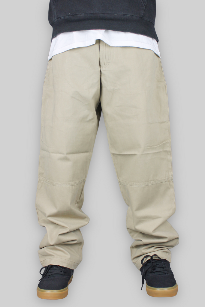 Pantaloni da lavoro chino utili (beige sabbia)