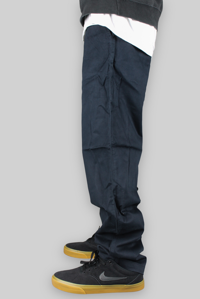 Pantaloni da lavoro chino (blu scuro)