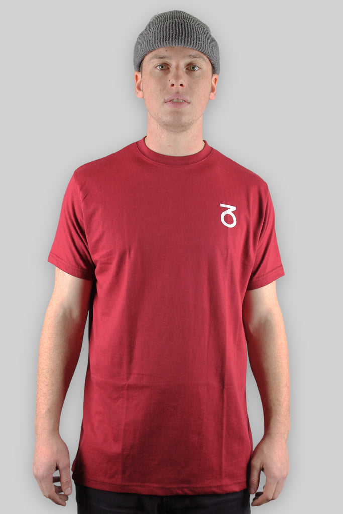 T-shirt con logo Core (marrone/bianco)