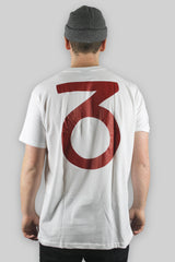 Core Logo T-Shirt (White/Deep Red)