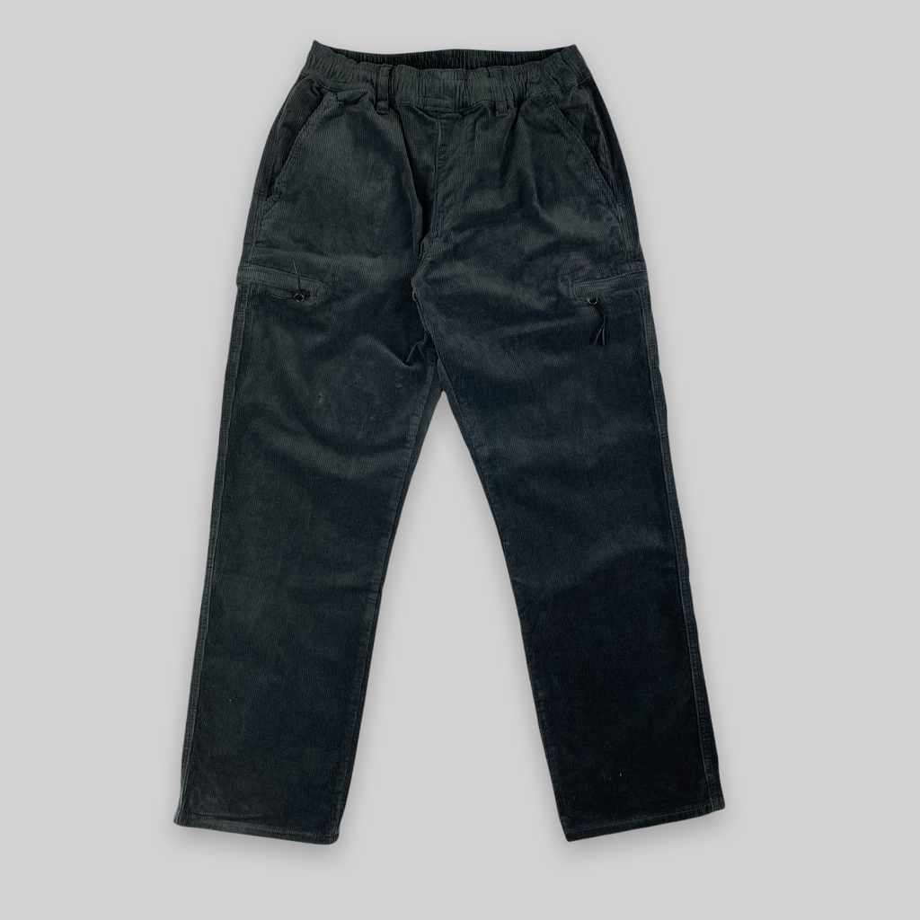 Pantaloni da skate in corda dal taglio ampio (carbone)