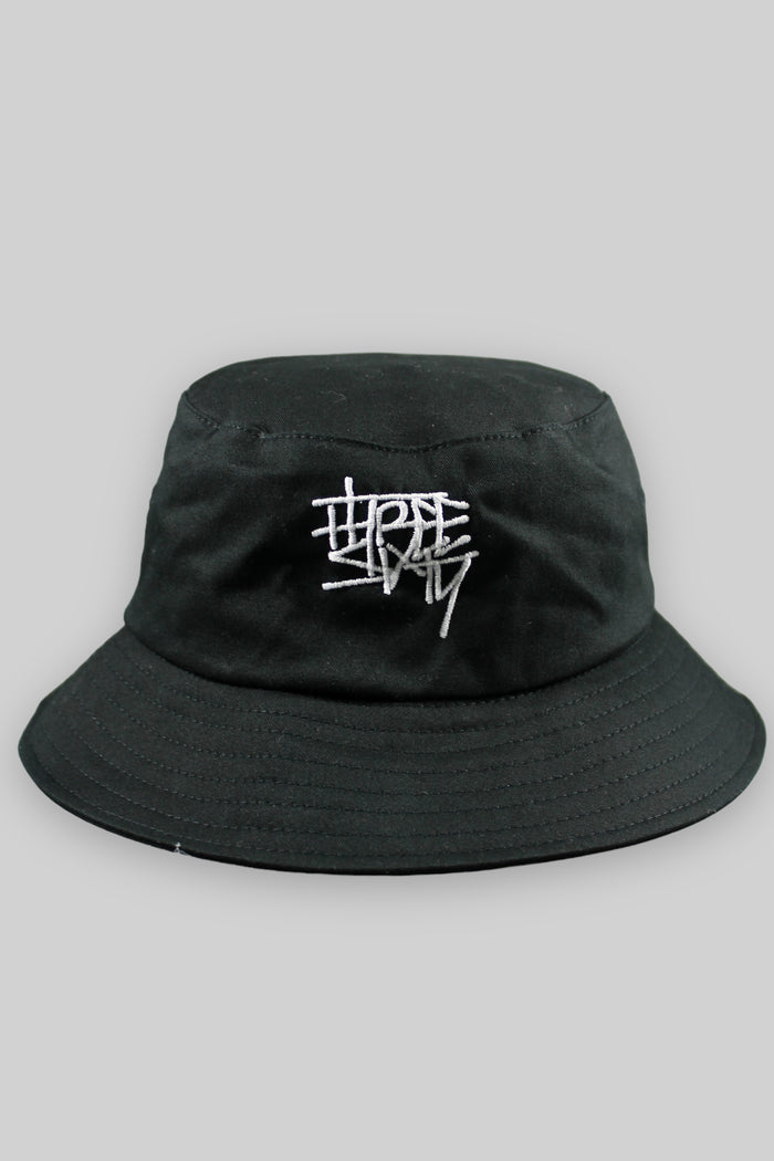 Bootleg Tag Bucket Hat (Black)