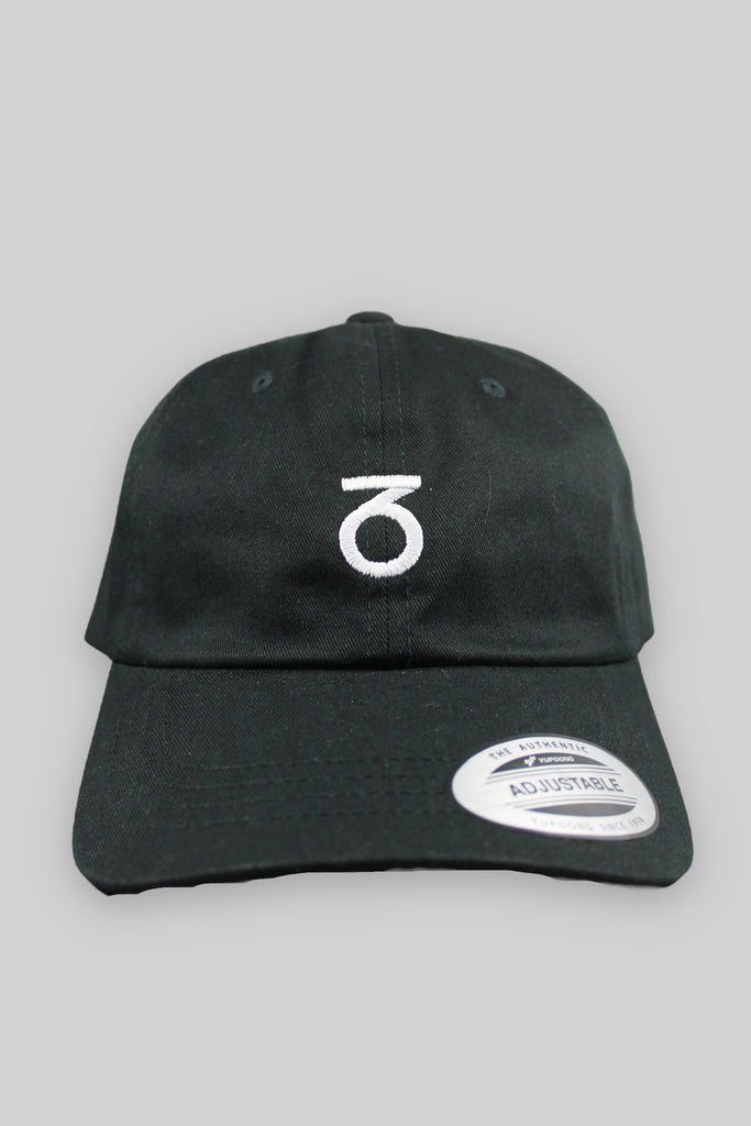 Classic Logo 6-Panel Baseball Cap (Black)